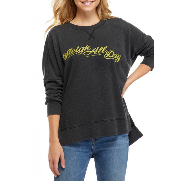 TRUE CRAFT Soft Shop Long Sleeve Crew Neck Sweatshirt