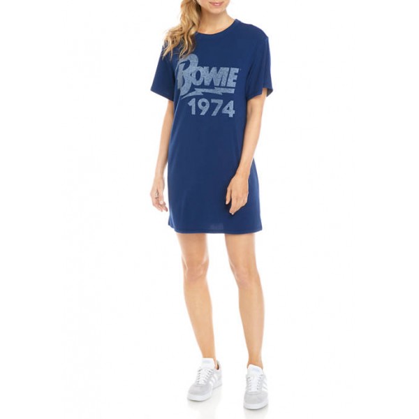 Bowie Junior's Short Sleeve Tunic Graphic Dress