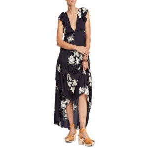 Free People Shes A Waterfall Maxi Dress 
