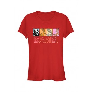 Bambi Junior's Licensed Disney Bambi Characters Box Up T-Shirt 