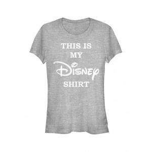 Disney Logo Junior's Licensed Disney My Disney Shirt T-Shirt 