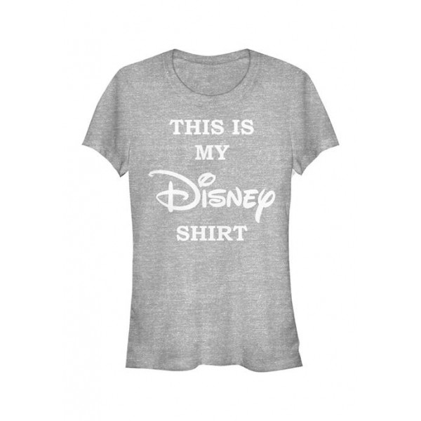 Disney Logo Junior's Licensed Disney My Disney Shirt T-Shirt