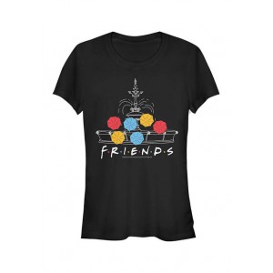 Friends Junior's Fountain Umbrellas Graphic T-Shirt