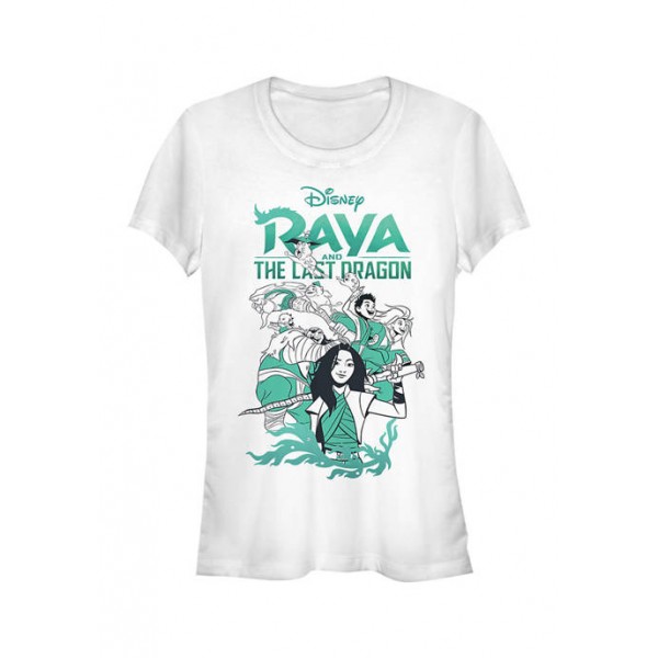 Raya and the Last Dragon Junior's Raya Action Graphic T-Shirt