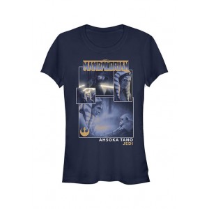 Star Wars The Mandalorian Junior's MandoMon Epi5 Hideout Graphic T-Shirt 