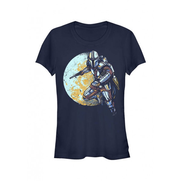 Star Wars The Mandalorian Junior's Moondo Lorian Graphic T-Shirt