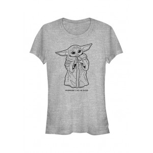 Star Wars The Mandalorian Junior's Wherever I Go Graphic T-Shirt