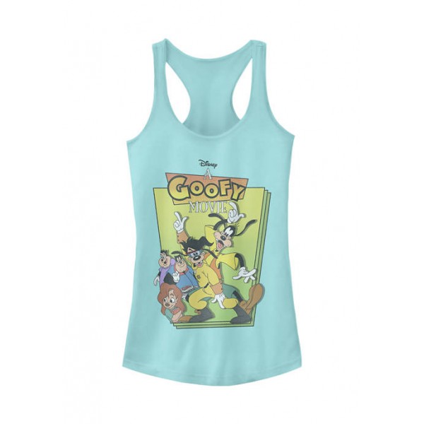 Goofy Movie Junior's Licensed Disney Goof Cover Tank Top
