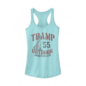 Lady and the Tramp Junior's Licensed Disney Outdoor Tramp Tank Top 