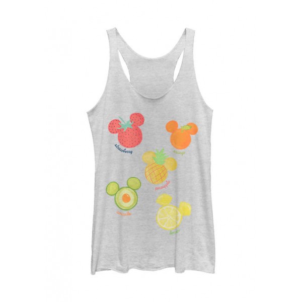 Mickey Classic Junior's Assorted Fruit Graphic Tank