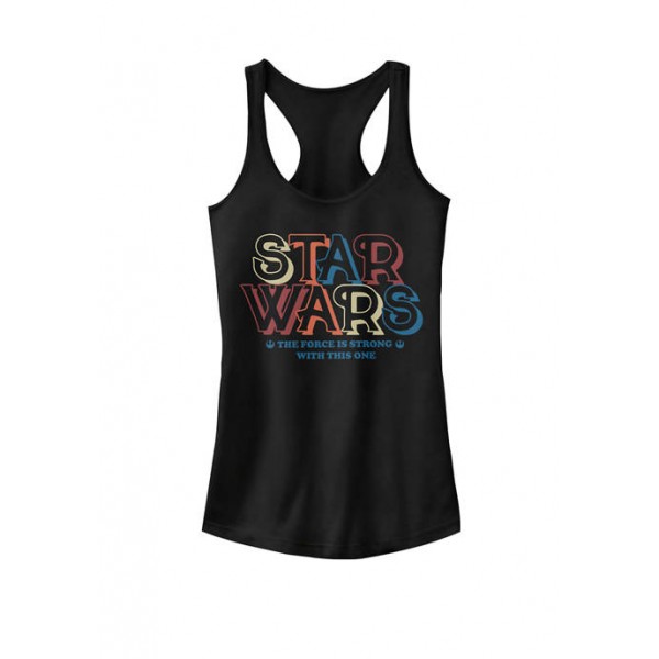 Star Wars® Colorful Logo Racerback Graphic Tank