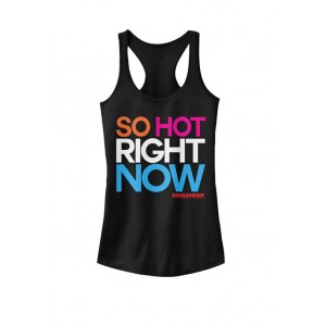 Zoolander So Hot Right Now Quote Racerback Graphic Tank
