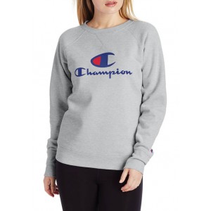 Champion® PowerBlend Graphic Crew Neck Pullover 