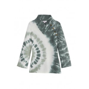 New Directions® Women's Brushed Hacci Print Sweater 