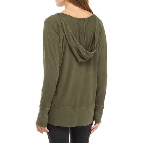 Ocean & Coast® Women's Long Sleeve Hooded Pullover