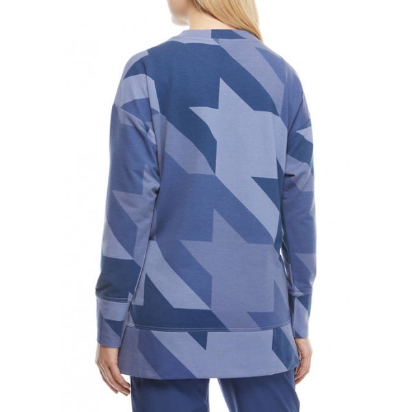 THE LIMITED LIMITLESS Women's Printed Tunic Sweatshirt