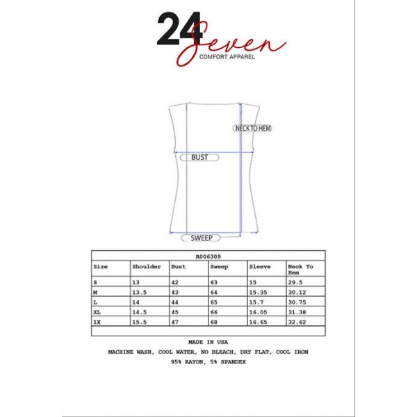 24seven Comfort Apparel Women's Open Front Elbow Length Sleeve Cardigan