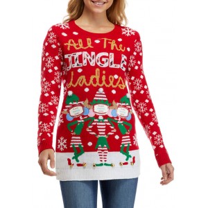 Joyland Women's All the Jingle Ladies Sweater 