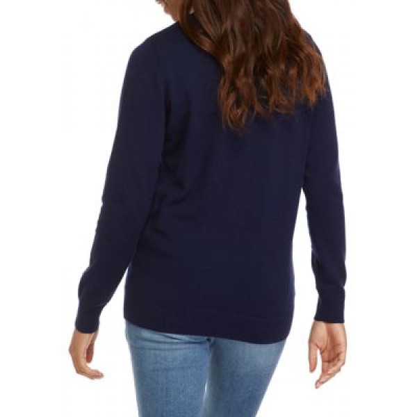 Kim Rogers® Hat Intarsia Sweater