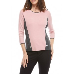 Kim Rogers® Women's Button Sweater 