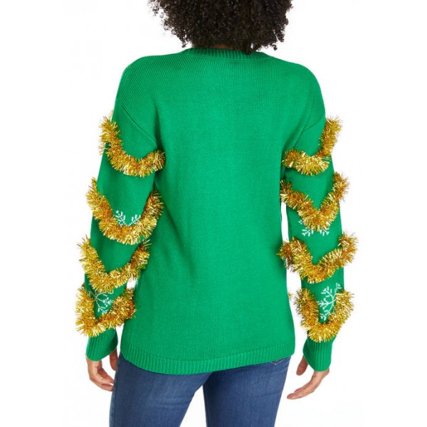 MERRY Wear Women's Decorated Christmas Sweater