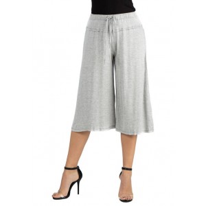 24seven Comfort Apparel Women's Loose Fit Drawstring Pants 