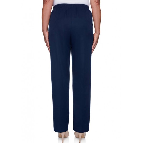 Alfred Dunner Women's Anchor's Away Proportioned Medium Pants