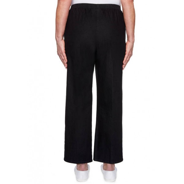 Alfred Dunner Women's Checkmate Proportioned Medium Pants