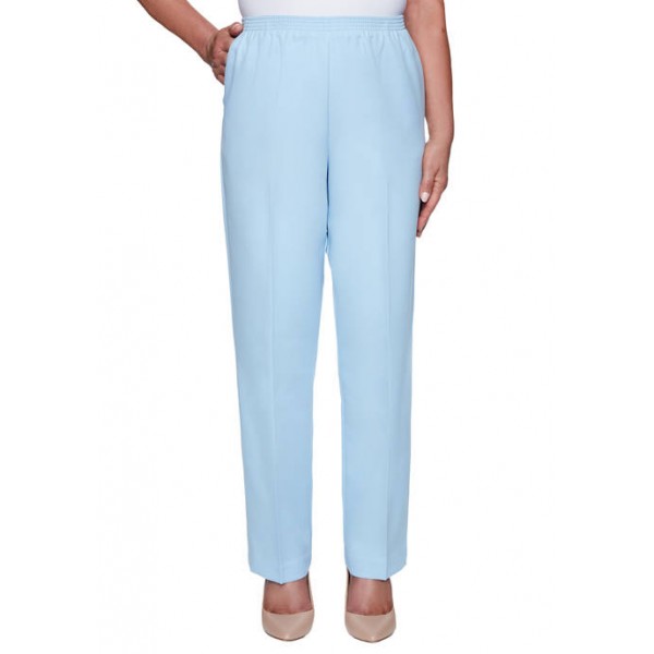 Alfred Dunner Women's Classics Polyester Pants- Average