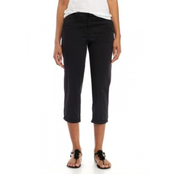 Crown & Ivy™ Women's Charlotte Relaxed Roll Chinos