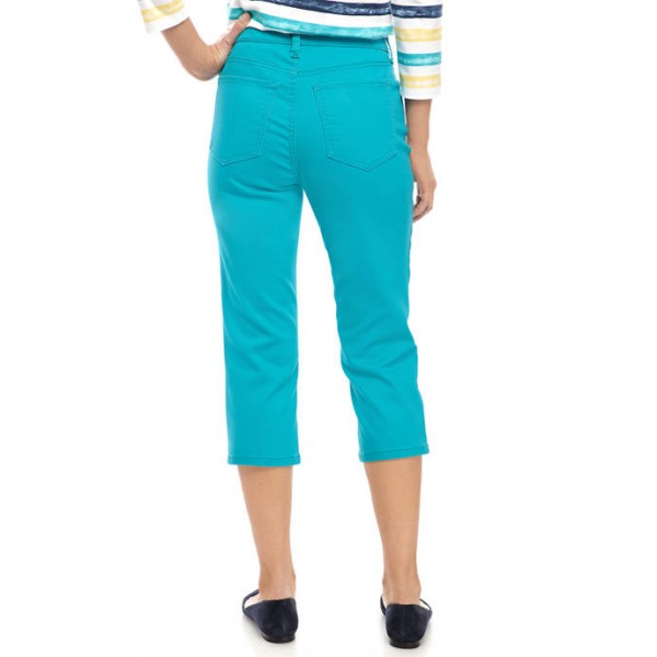 Kim Rogers® Women's 5 Pocket Denim Capri Pants