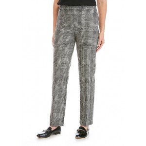 New Directions® Women's Plaid with Silver Pants 