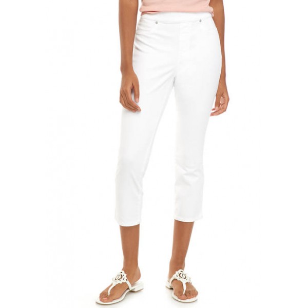 New Directions® Women's Pull On Color Capri Pants