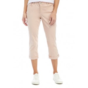 New Directions® Women's Rolled Cuff Cropped Jeans 